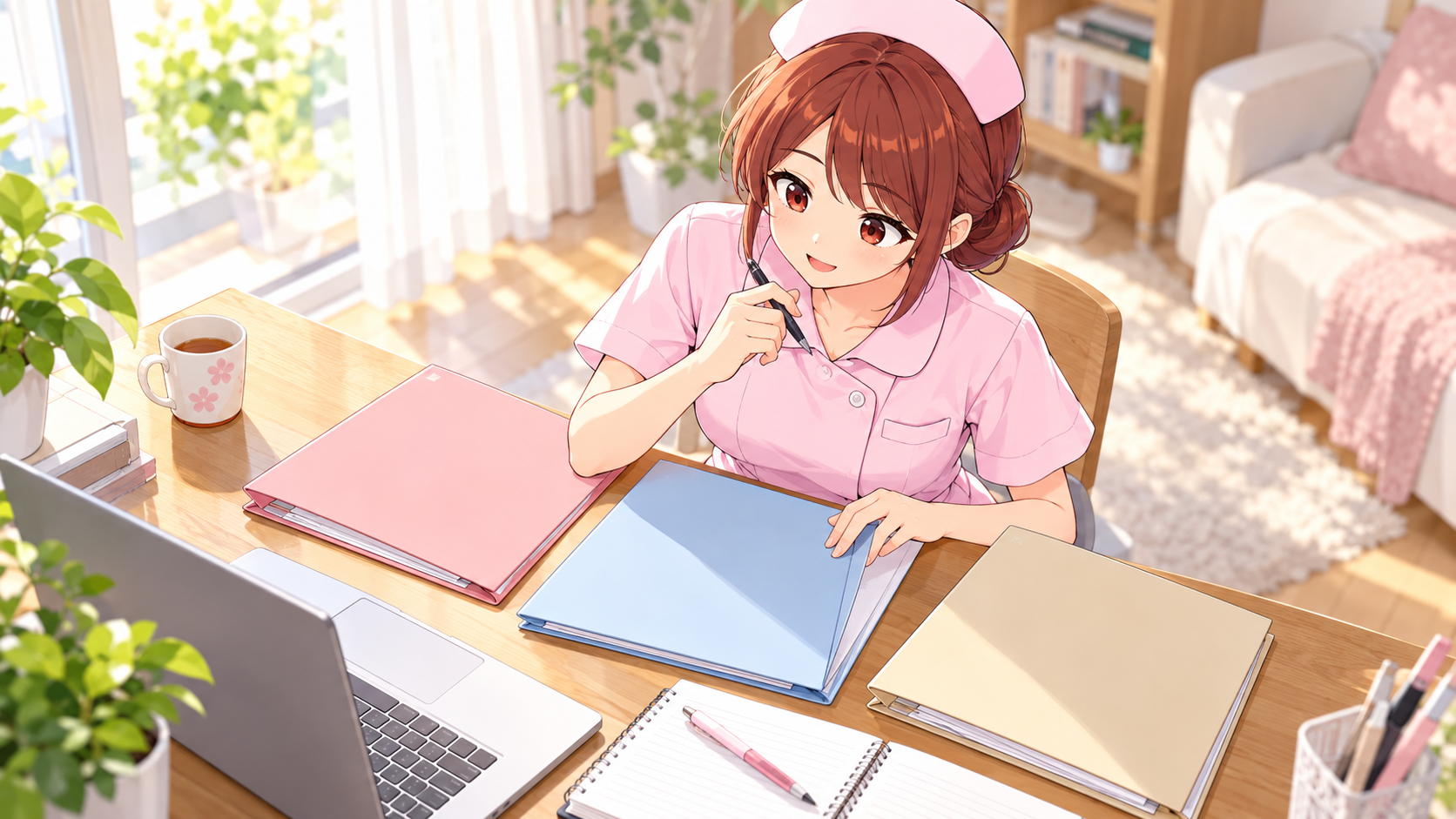 応募先と紹介会社を整理するじんちゃん