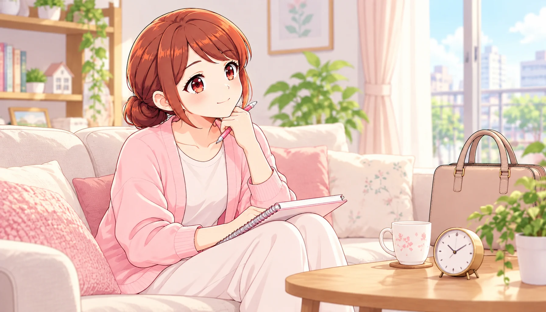これからの働き方を自宅で考えるジンちゃん