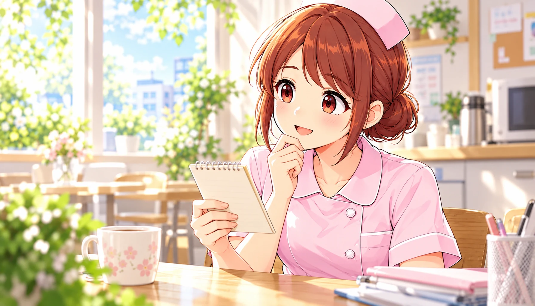 転職についてのメモを読み安心するじんちゃん