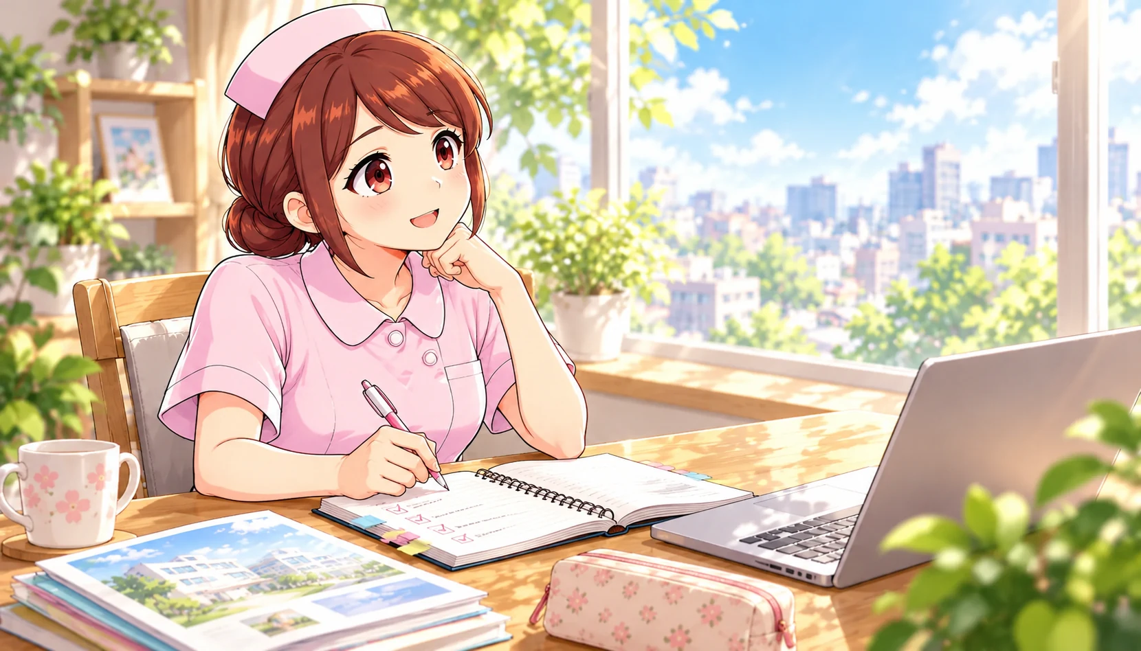 自分に合う応募方法を選び安心した表情のじんちゃん