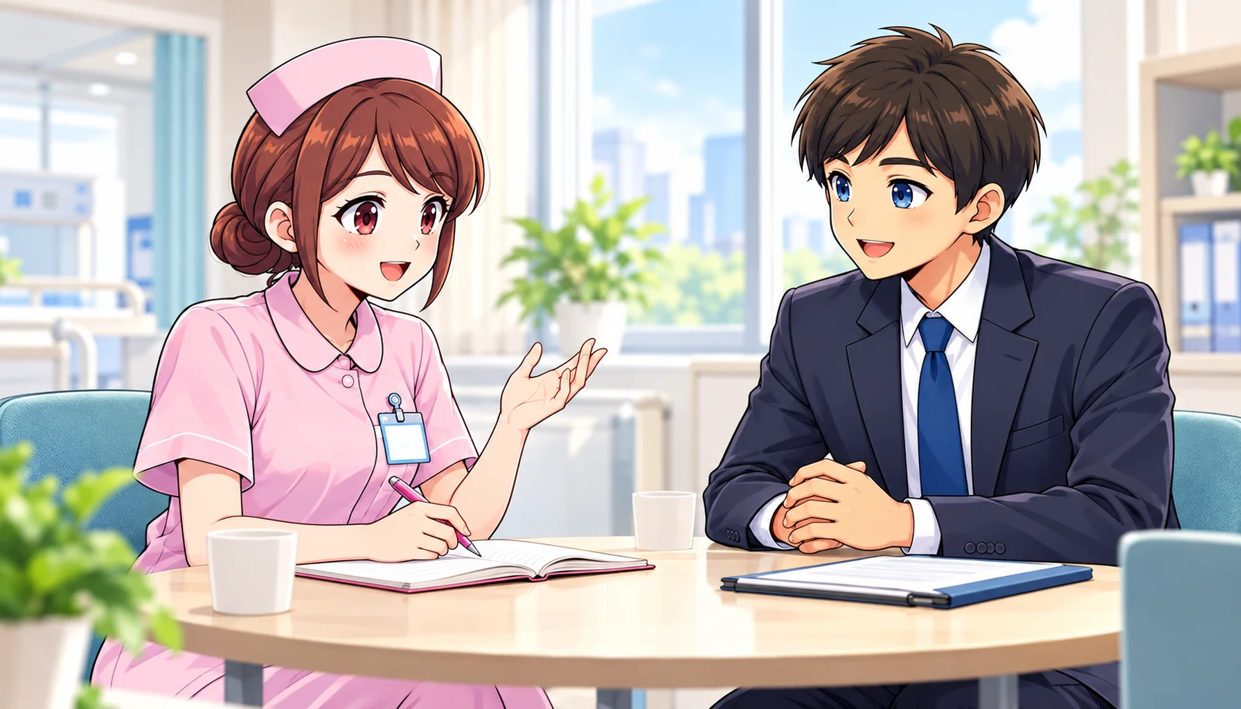 経験の浅い看護師が採用担当者に学ぶ意欲と経験を伝える面接